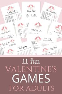 Simple Valentine's Games for Adults (couples, groups)