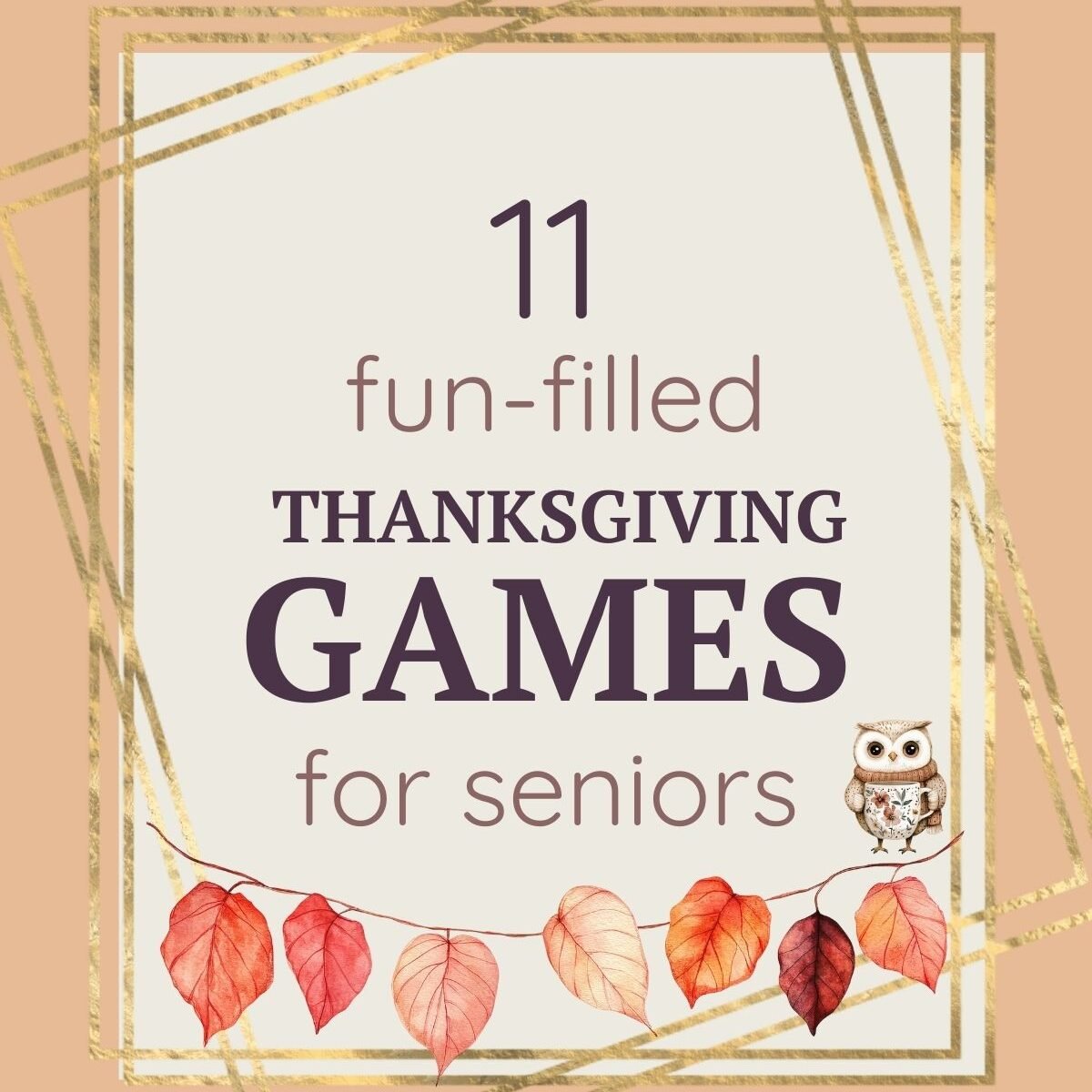 Senior Thanksgiving Game Bundle