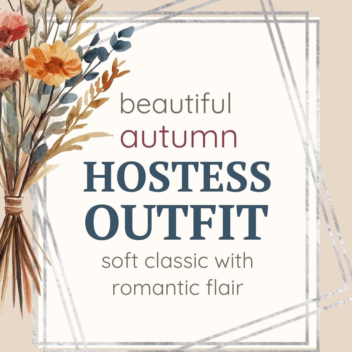 Blueberry Chai: An Autumn Hostess Outfit