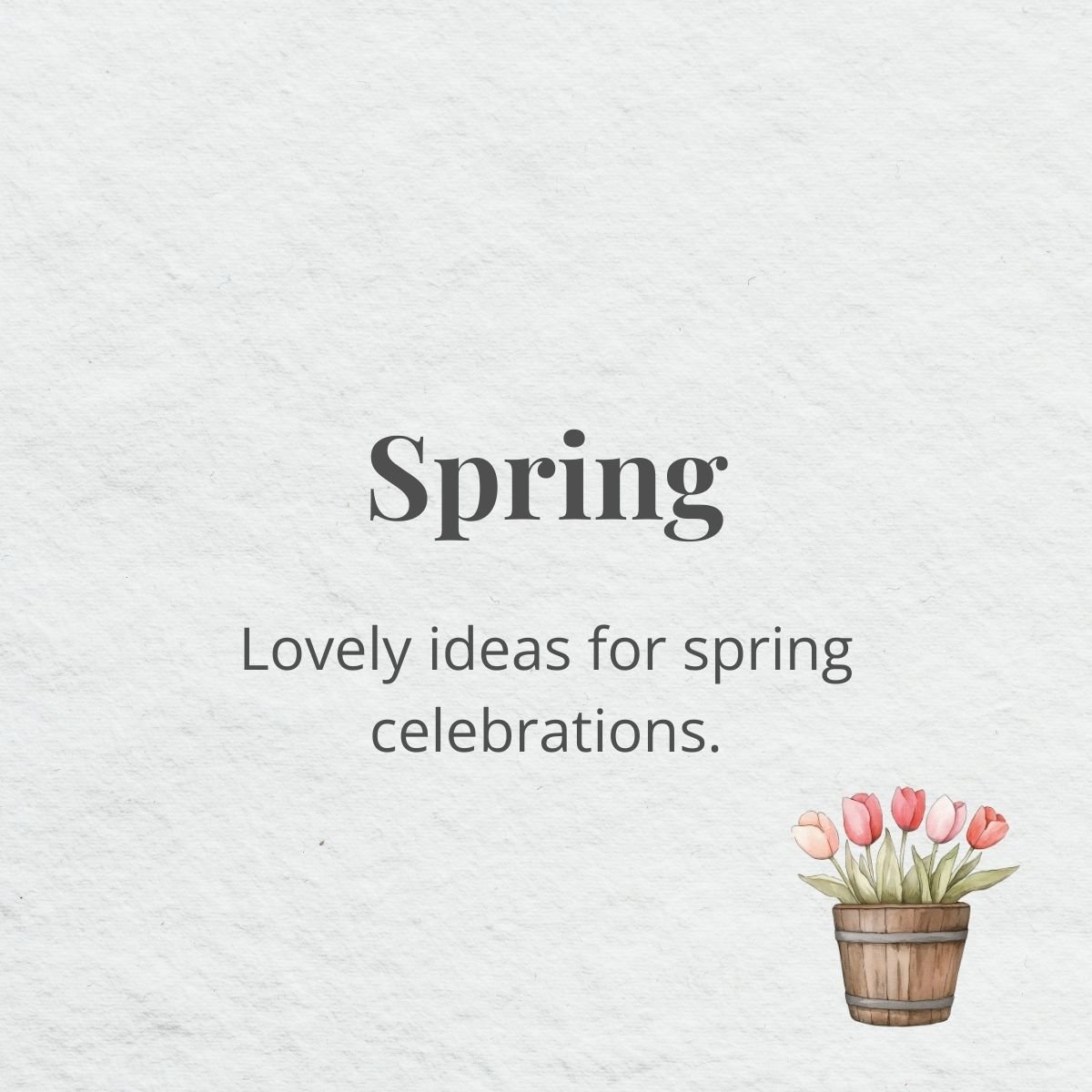 relaxed hostess spring home page Spring. Lovely ideas for spring celebrations.